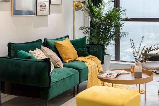 75㎡现代轻奢,精致的复古调,让小房子也清新脱俗