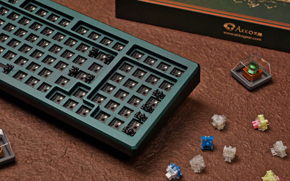 辐射5|老年人的第一把客制化，当 AKKO MOD003 遇上 TTC快银