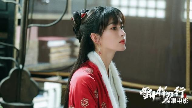 文咏珊|张天爱新剧造型太霸气,眉头一皱谁都不爱,网友:江湖儿女都这样