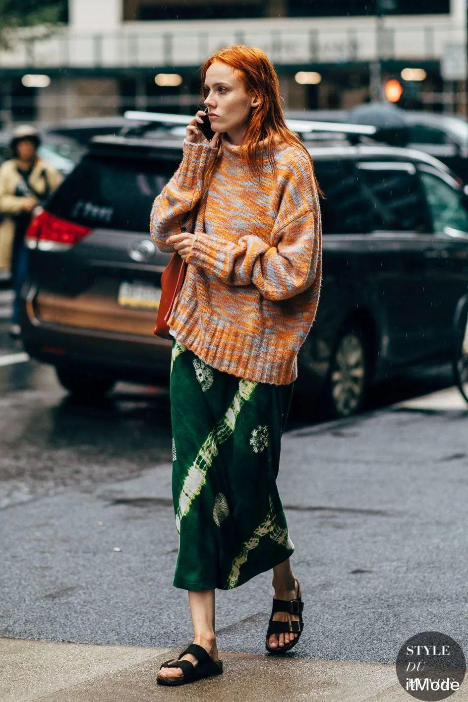 itMode|针织衫+半裙=秋天最养眼混搭CP，显瘦又高级！