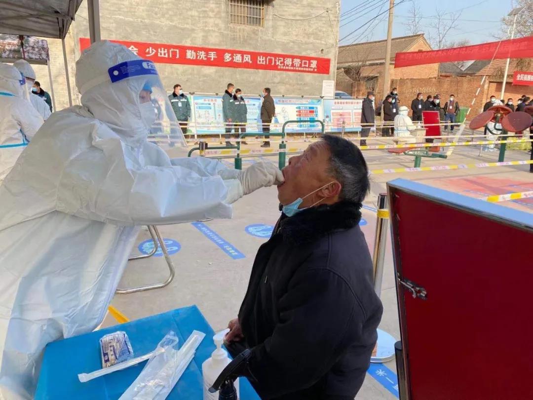延津融媒 延津县开展新型冠状病毒核酸检测实战演练