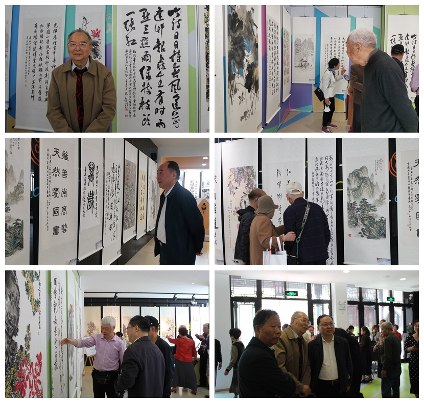 扬子快讯 莫道桑榆晚，为霞尚满天！“老园丁”书画作品展亮相苏州教育博物馆