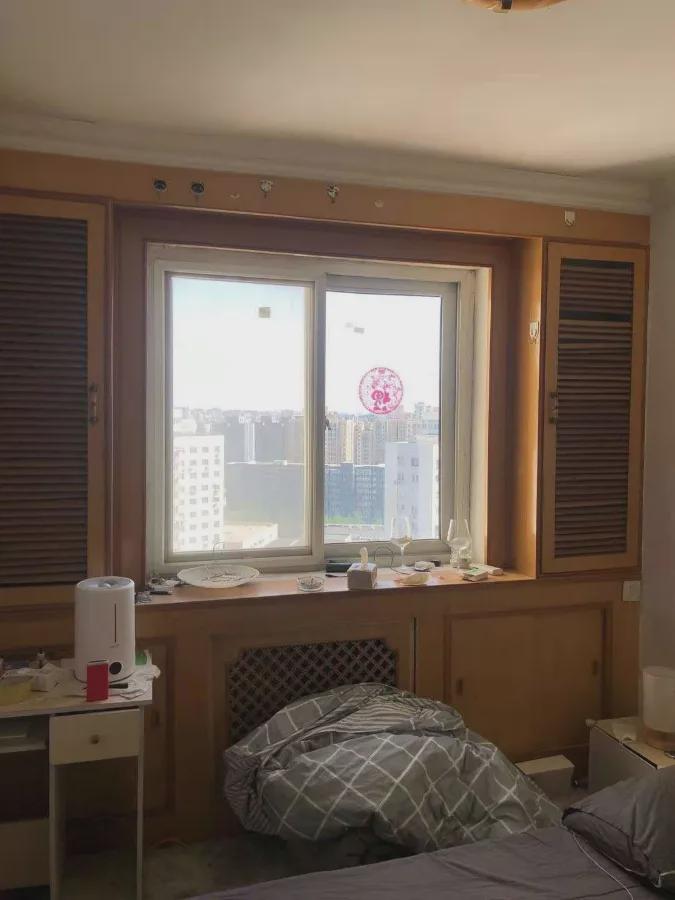 |套内46㎡老破小，面积虽然不大，却挤出两室一厅，不仅好看还省钱