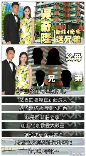 吴奇隆|刘诗诗婚后想和吴奇隆搬出去住！吴奇隆：要分家，必须给我们买房！