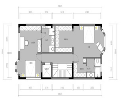 鲁班|【鲁班装饰】半山御府240㎡新中式风格，有格调又不显压抑