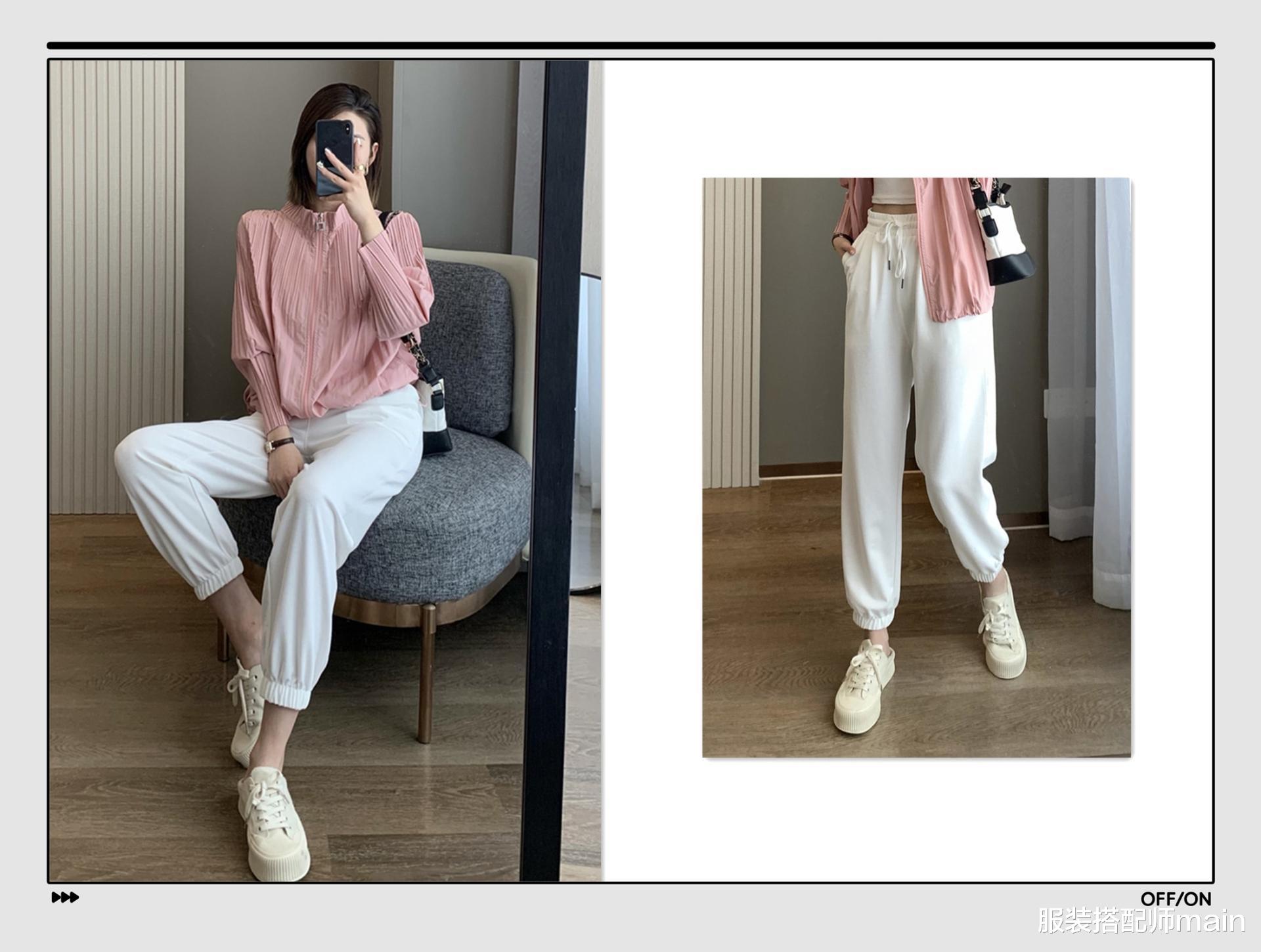 服装搭配师main|白裤子显胖？从选款、搭配、风格三方面教你穿，显瘦又时髦