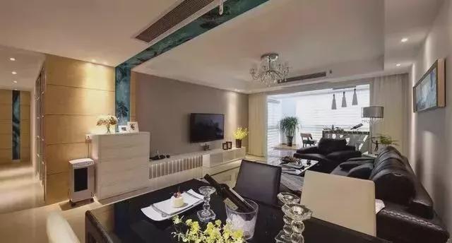 无阳台客厅这样设计，总有一款适合你