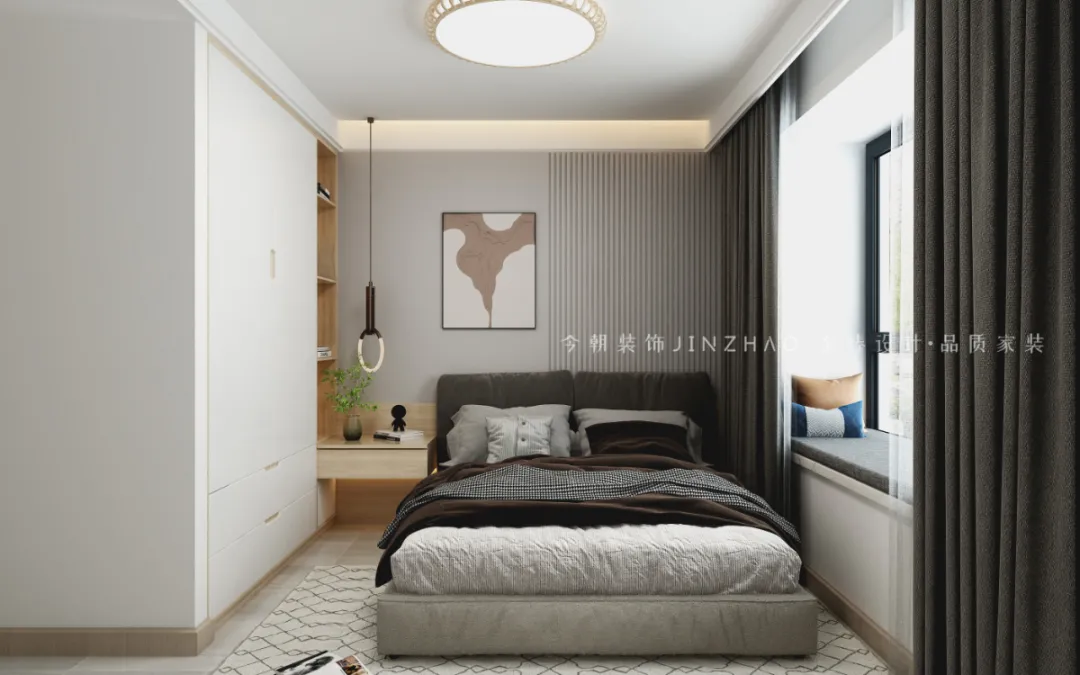 |灵感美家 | 润江煦园132现代北欧风,宽敞明亮,岁月如歌