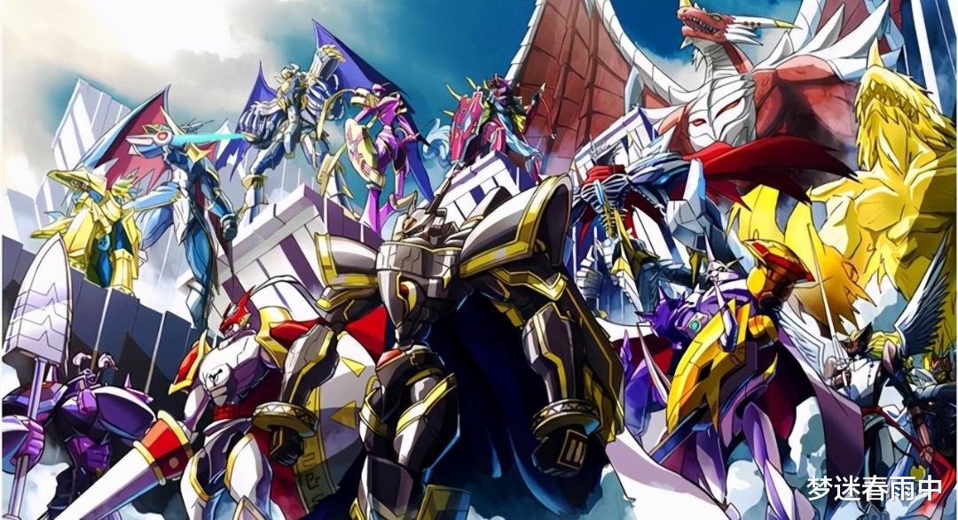 數碼寶貝|數碼寶貝：究極體淪落為成長期的小弟，還自稱皇家騎士，太可笑了