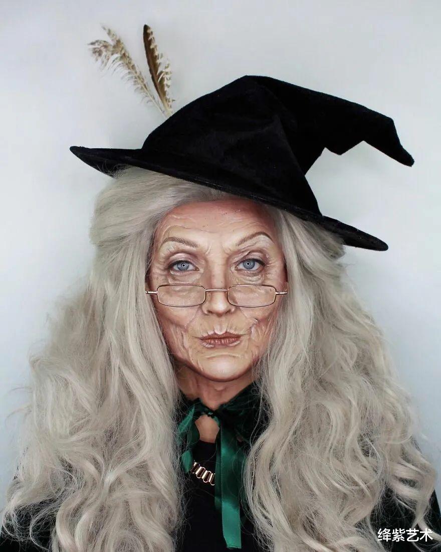 直筒裤 别人化妆都是变美,她化妆直接变种族,网友:这是特效吧