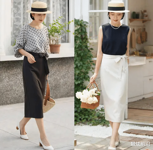 最炫前沿|40+的女人，要学会保持适当的空间感，宽松穿搭打造端庄女神范