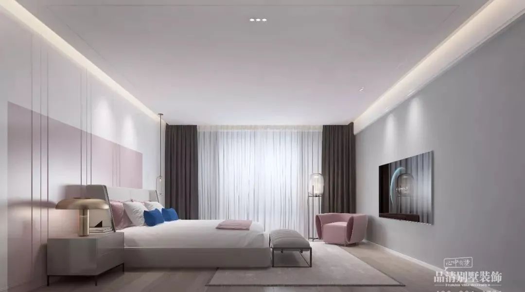 |500㎡别墅设计, 优雅时尚的现代风