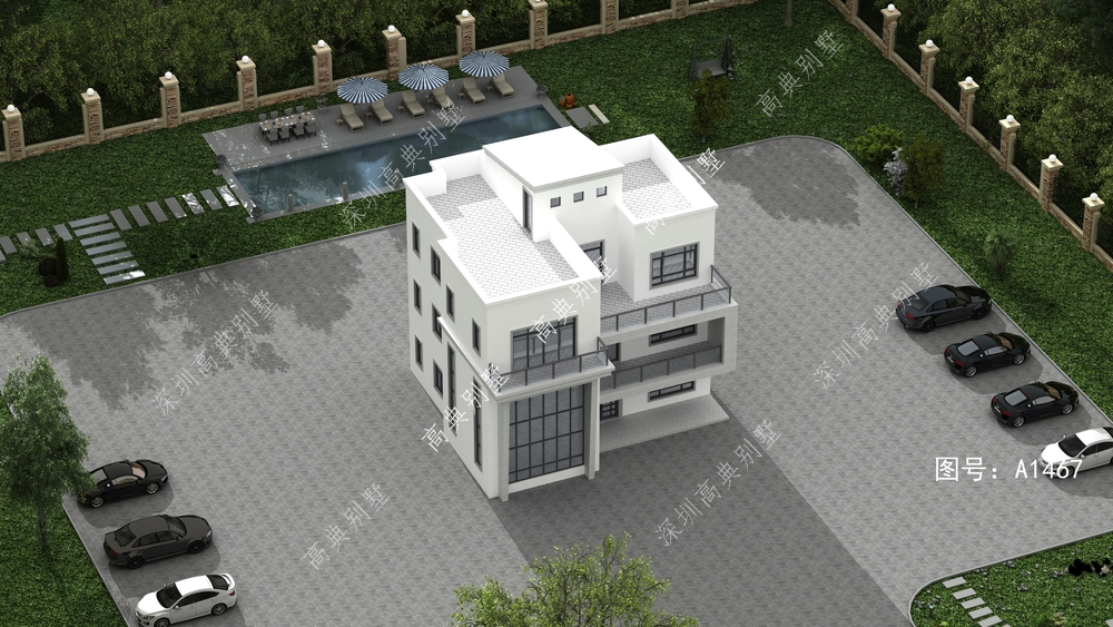 超时尚现代别墅，布局合理舒适，满足日常生活需求。