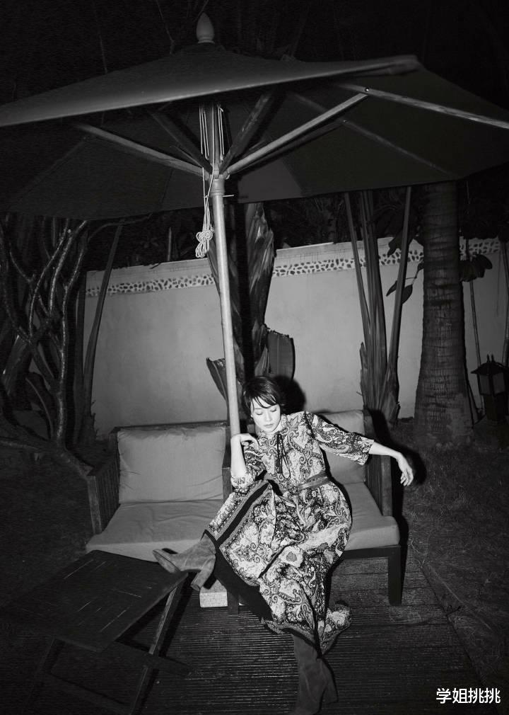 运动|马伊琍的气质很难模仿，栗子色短发配波点裙，美得很高级