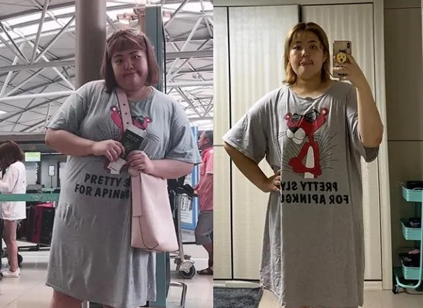 尹正|狂减近100斤，体重高达262斤韩国知名吃播网红，瘦成韩剧女主