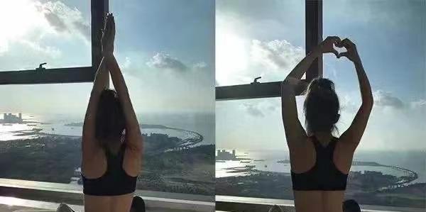 萧亚轩|41岁萧亚轩与小16岁男友水中秀恩爱，女性保养瑜伽，排毒又养颜