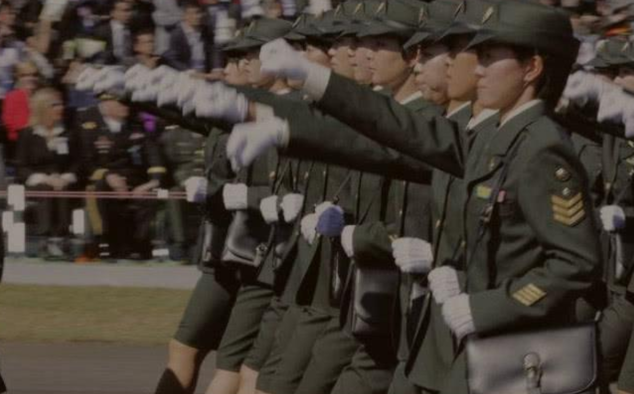 日本閱兵儀式上，自衛隊女兵為何帶著小挎包？裡面裝著什麼？-圖8