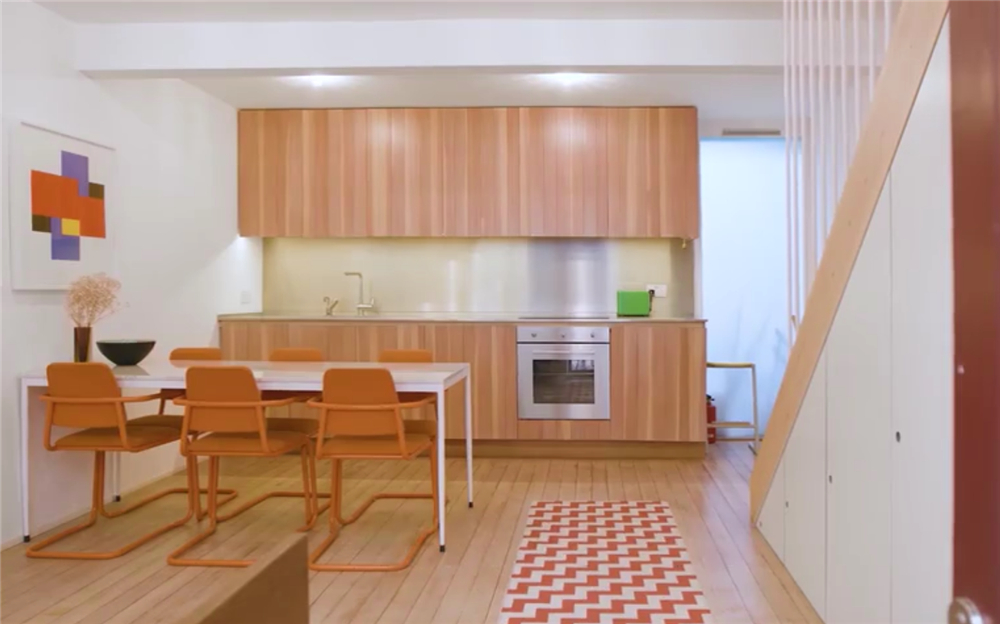 作坊|58岁阿姨改造40㎡小家，将原本的木匠作坊，变成温馨2室2厅