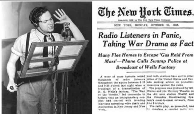 量子力学 1938年“火星人入侵地球”的真相，到底是什么？甚至调动了海军？