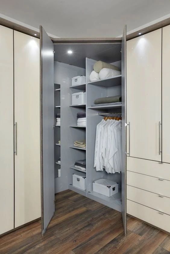 |卧室衣柜这样设计，不浪费一丁点空间，堪比一个衣帽间！