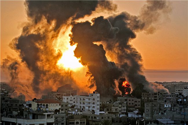 終於等到瞭停火！以色列整夜空襲加沙，巴方摸黑炸瞭以空軍基地-圖3