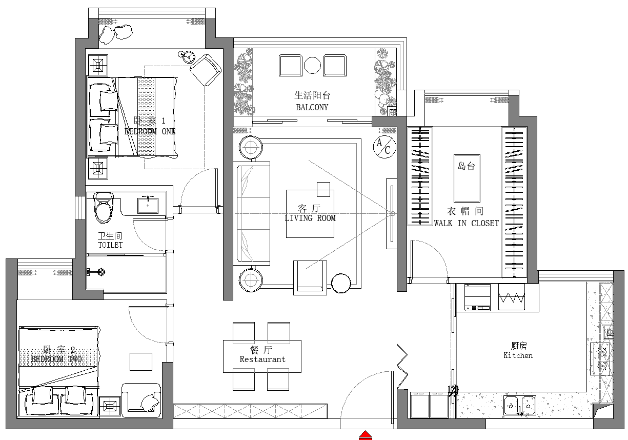 日与月的相聚——118平方米日式风格 | 中澳春城家装设计案例