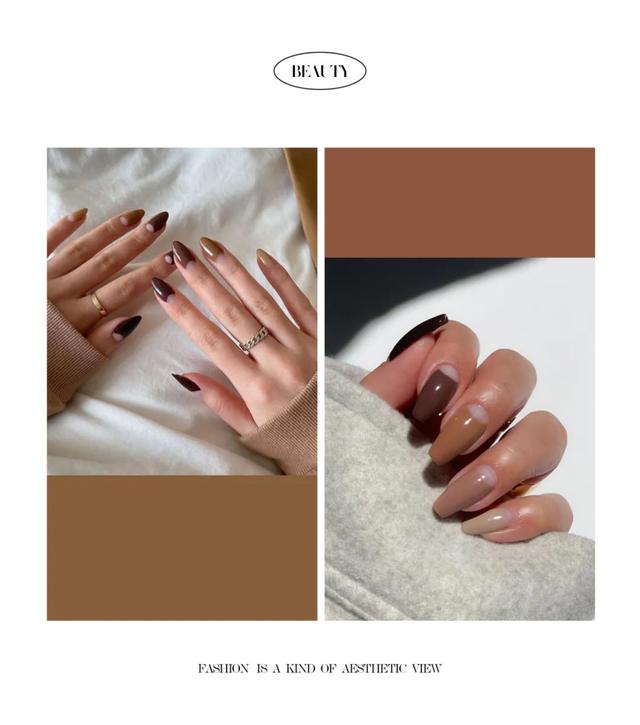 美甲|这次不挑甲形，早秋美甲模板来了
