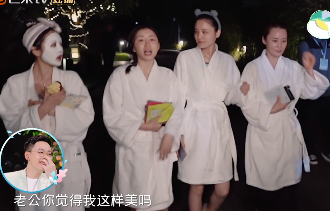 明星素颜|妻子们素颜泡温泉，吴宣仪成黄毛丫头，最显嫩的就是她！