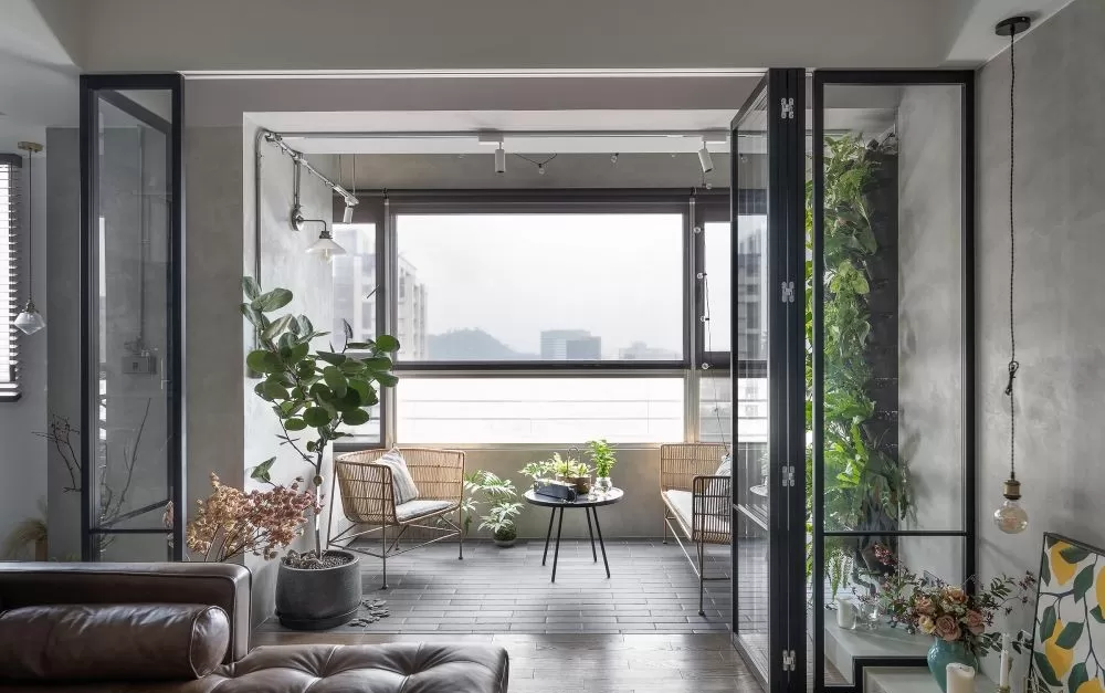设计师Wu|封闭式阳台,怎么设计才有高功能?