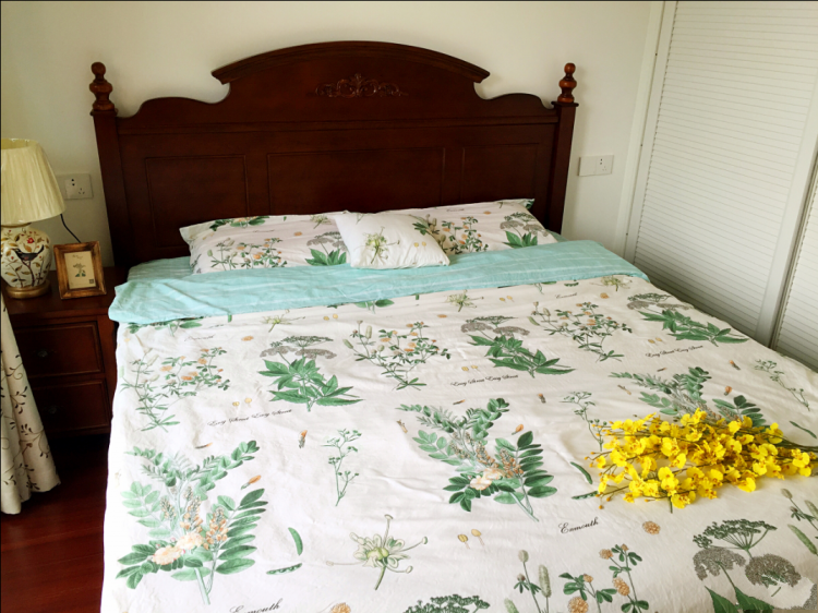 |135㎡美式新居,复古小清新、端庄有格调!给大家晒晒