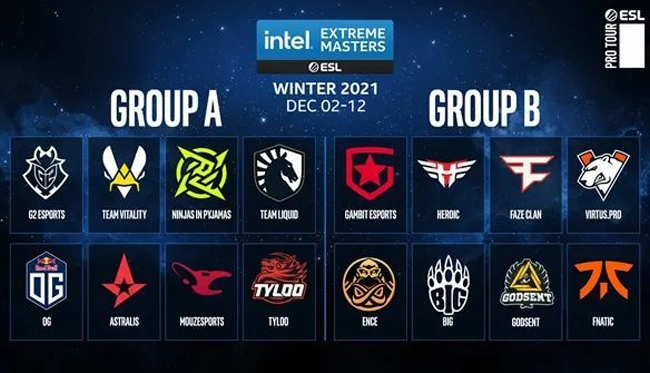 csgo|CSGO:冬季赛小组分布,天禄开局地狱难度