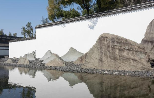 中山|假山山石与建筑的结合形式（二）：抱角、镶隅及粉壁置石