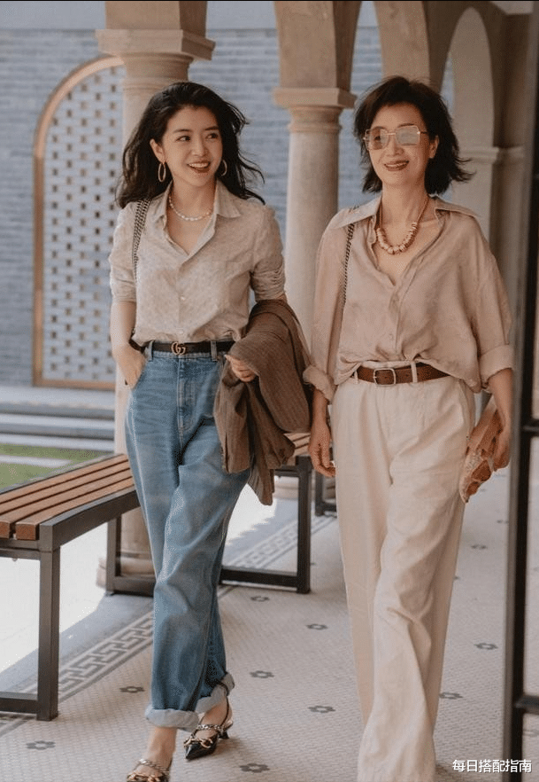 每日搭配指南|过了50岁重新定位穿搭,造型就算不时髦、不减龄,但必须优雅从容