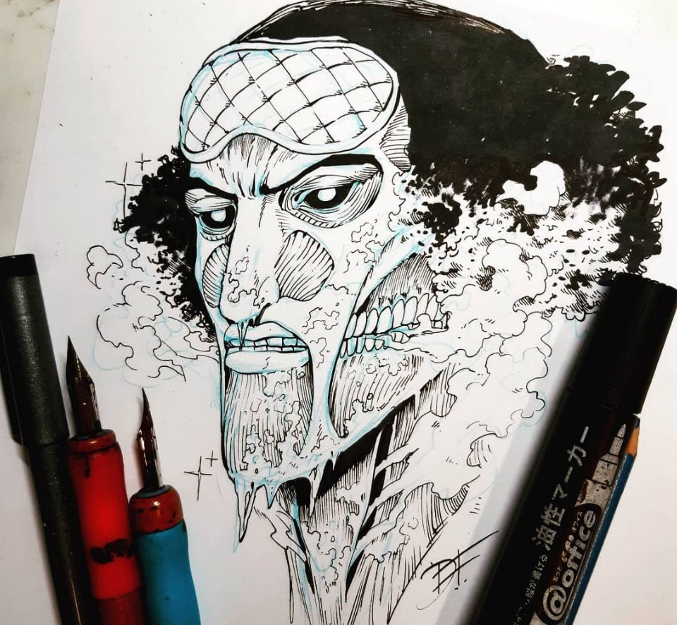 索隆|巨人世界里的海贼王：索隆阿修罗状态好评，藤虎随手一丢就是月球
