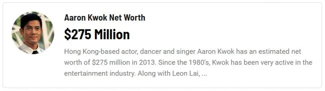 郭富城|身家20亿，让老婆坐经济舱的郭富城，鸡贼到了什么程度？