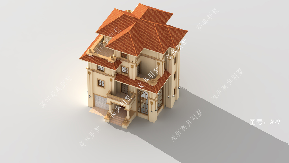 流行的欧式别墅,适合农村建设的优秀户型,不容错过。