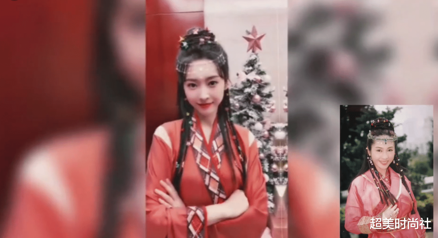 超美时尚社 宣璐仿妆黎姿经典角色，被赞形神兼备，倚天走出多少经典造型？