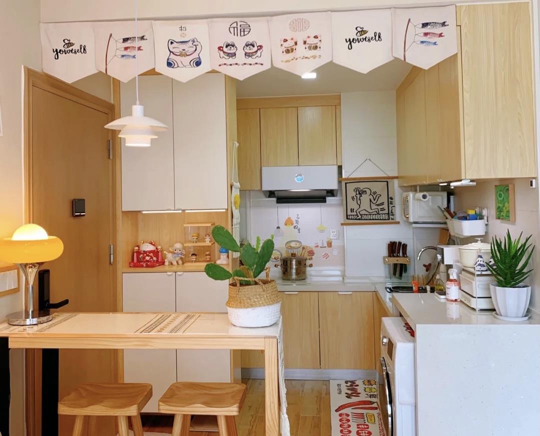 90后男孩晒30㎡单身小宅,“宝藏式”装修而走红,圈粉无数