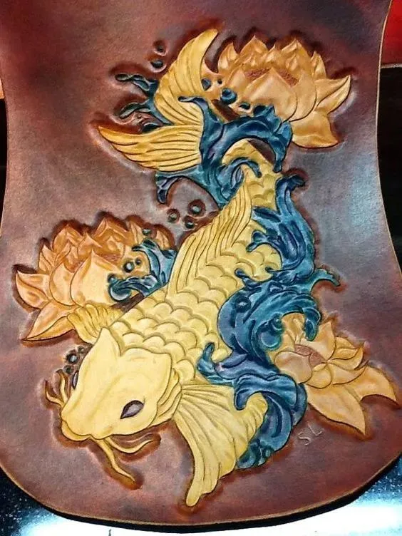 铭家匠遇|皮雕作品欣赏 | 皮革这样玩才高级