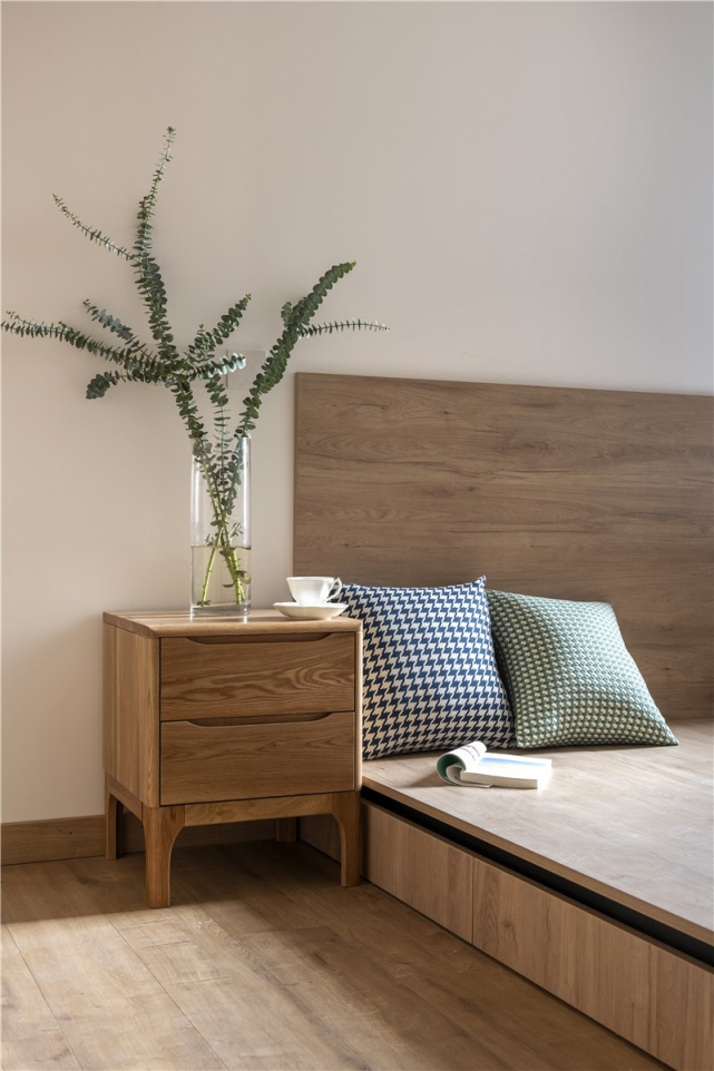 103平日式二居室，除主卧以外都是做榻榻米收纳力太强了