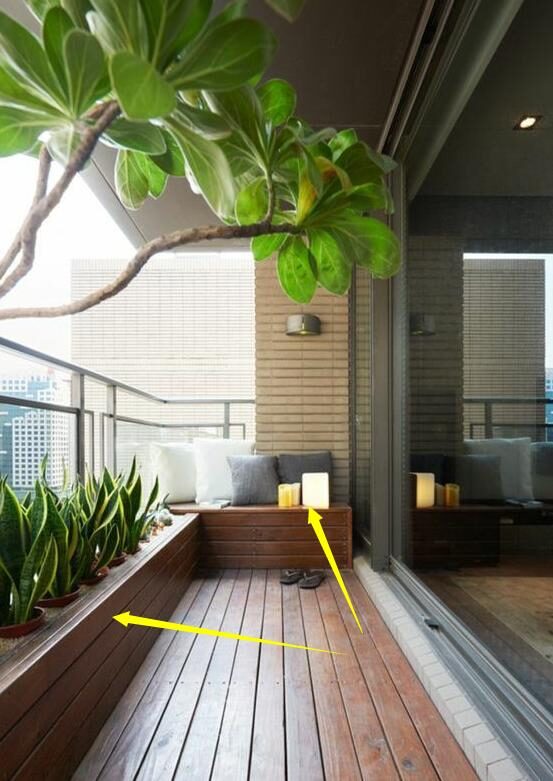 朋友阳台柜横着打,能当地台还能储物,这样的阳台谁不想要呢!