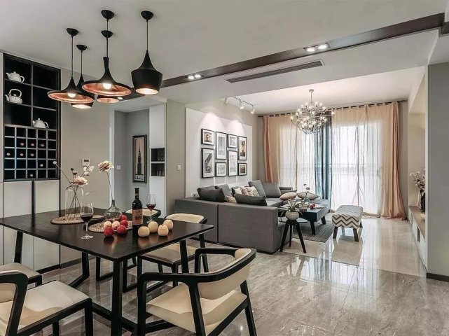 129平现代简约三居室,散发出一股唯美的文艺气息