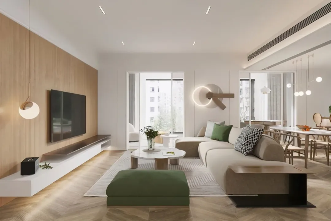 160㎡治愈系北欧风的家,在喧嚣中给您心灵的慰藉