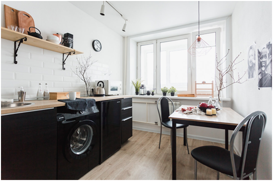 微波炉|90后夫妻晒36㎡小屋内部照，虽然不豪华，但进屋就让人酸了，超美