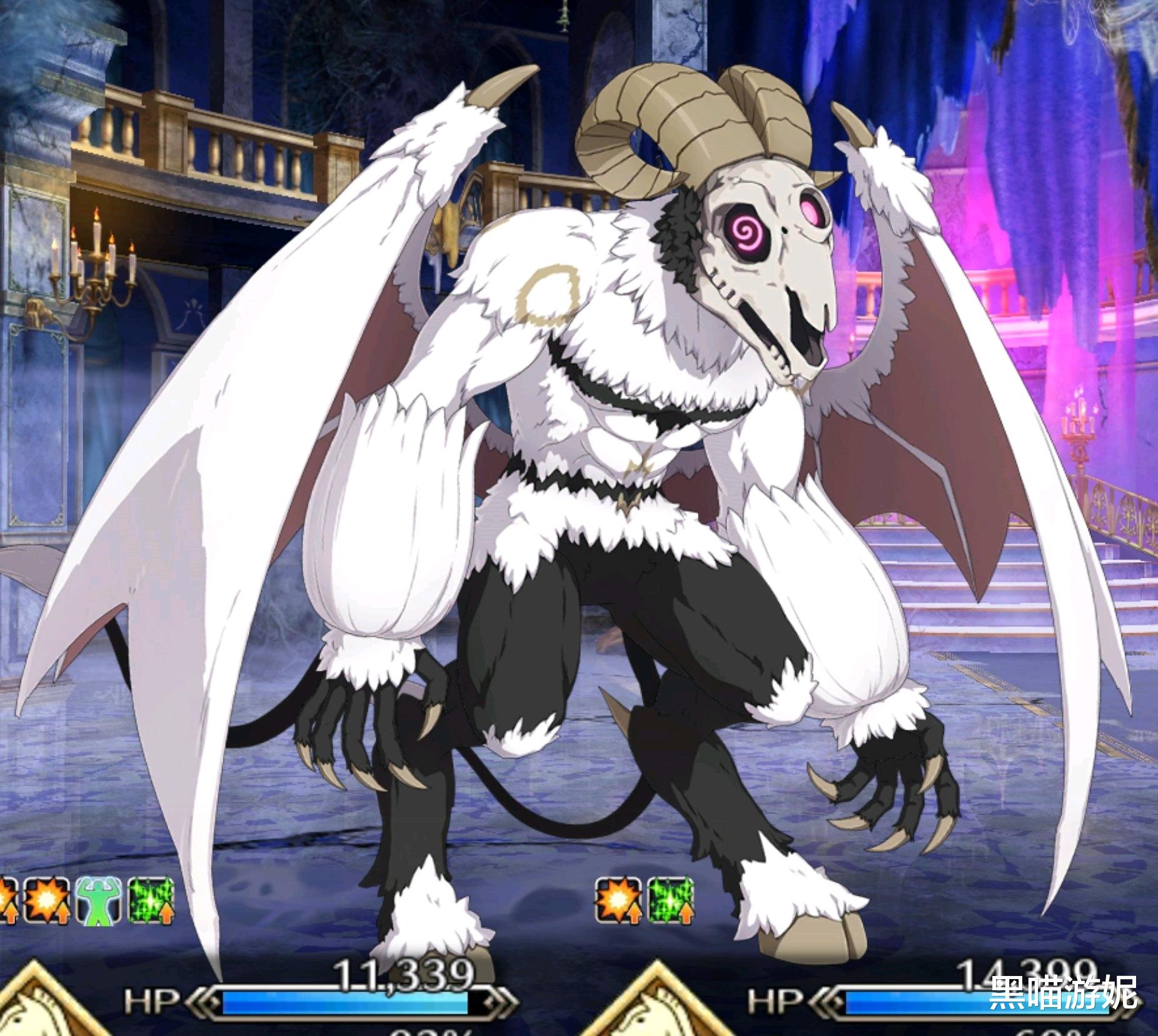 fate grand order|fgo日服新敌人巴风特造型引热议 人型版的巴风特咕哒子大受欢迎