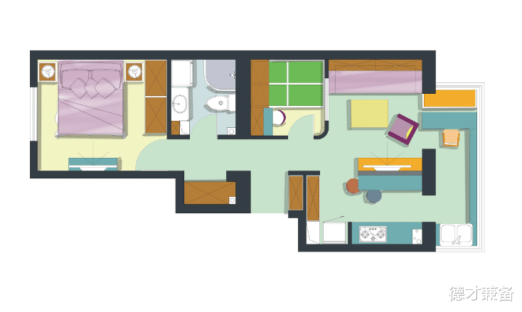 |89㎡超舒适田园风小家，洁净又清新，仿佛置身乡下小屋，让人羡慕