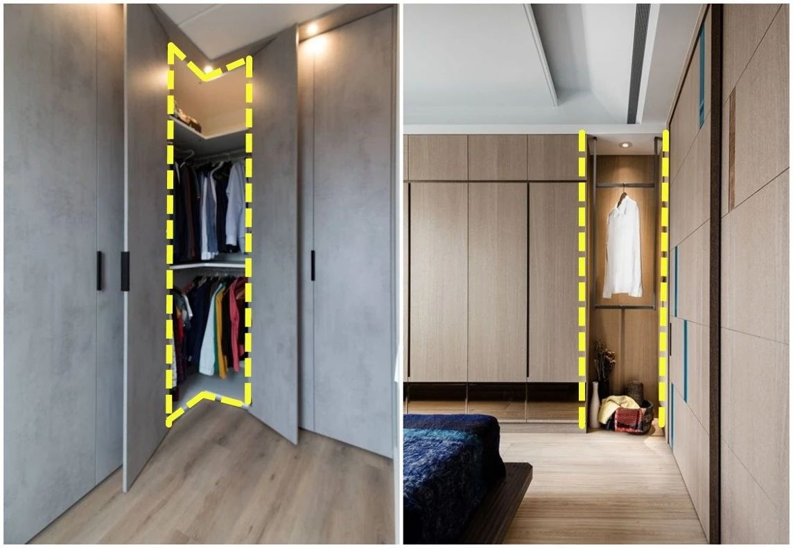|卧室衣柜这样设计，不浪费一丁点空间，堪比一个衣帽间！