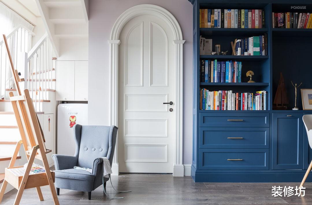 135平方米美式风情，用色彩和创意做装饰，让家充满爱意