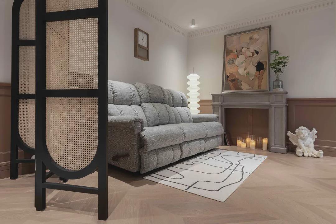 90㎡旧屋变复古两居,推开门重回90年代的家