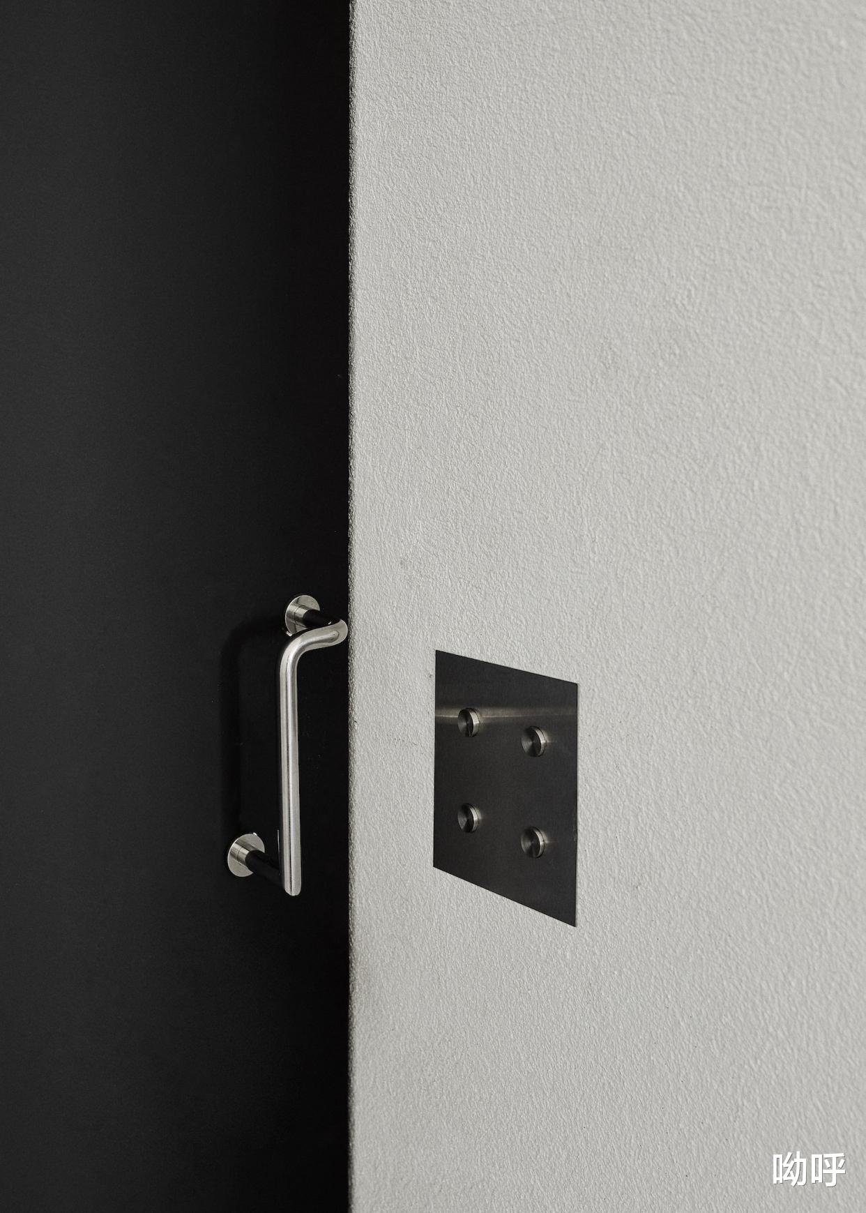 极简主义一居室,修道士简约风